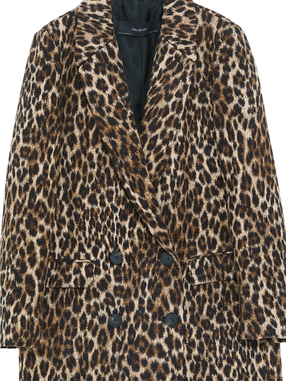 NWT Zara Leopard Print Jacket